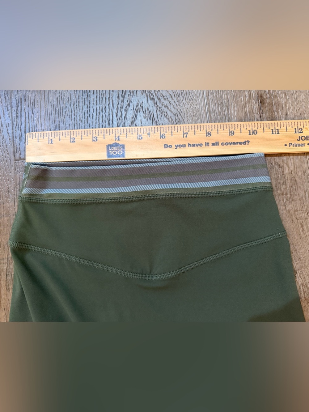 Vitality Olive Green Leggings Size Small Regular - Picture 8 of 13
